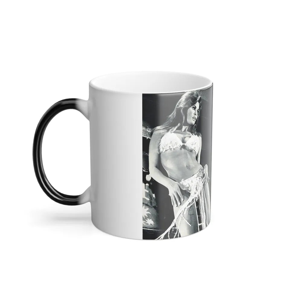 Raquel Welch #351 (Vintage Female Icons) Color Changing Mug 11oz-Go Mug Yourself