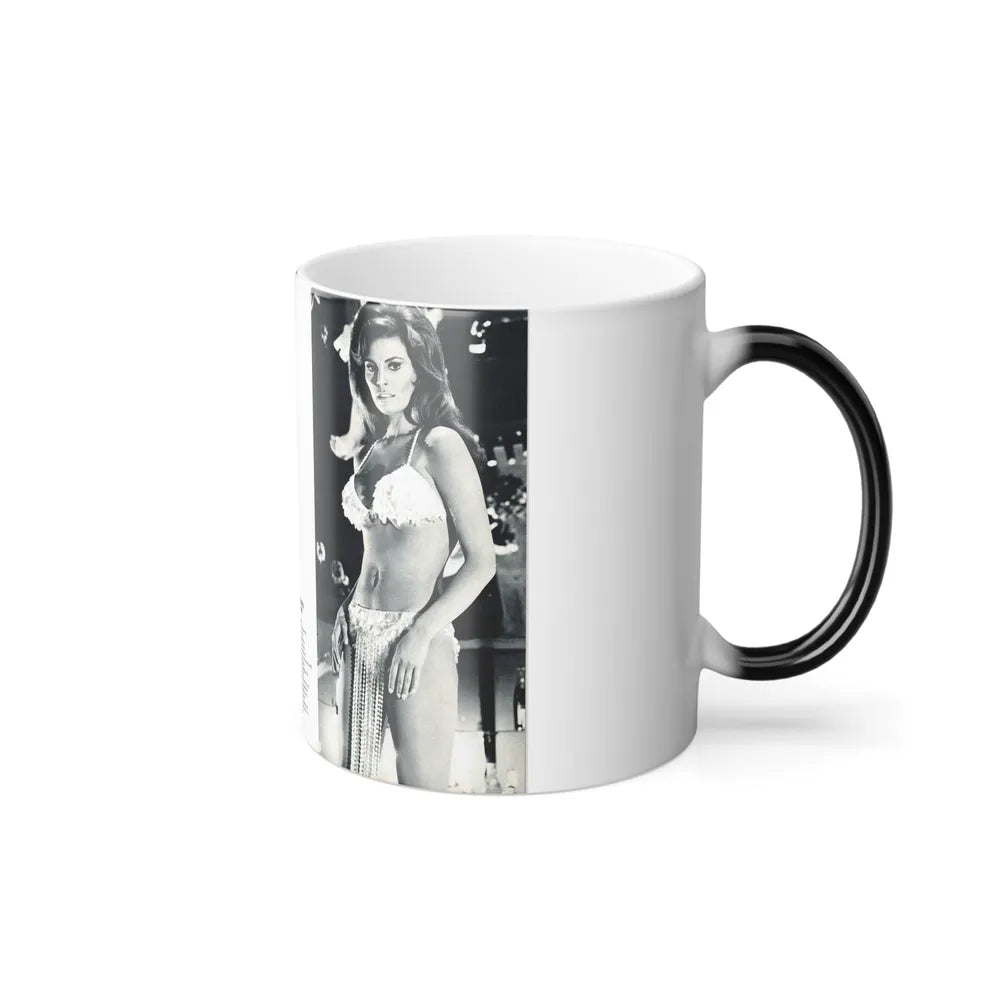 Raquel Welch #351 (Vintage Female Icons) Color Changing Mug 11oz-Go Mug Yourself