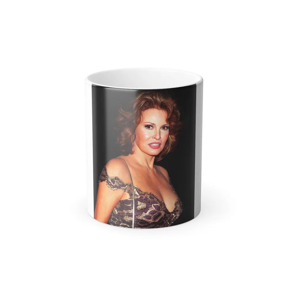 Raquel Welch #352 (Vintage Female Icons) Color Changing Mug 11oz-11oz-Go Mug Yourself