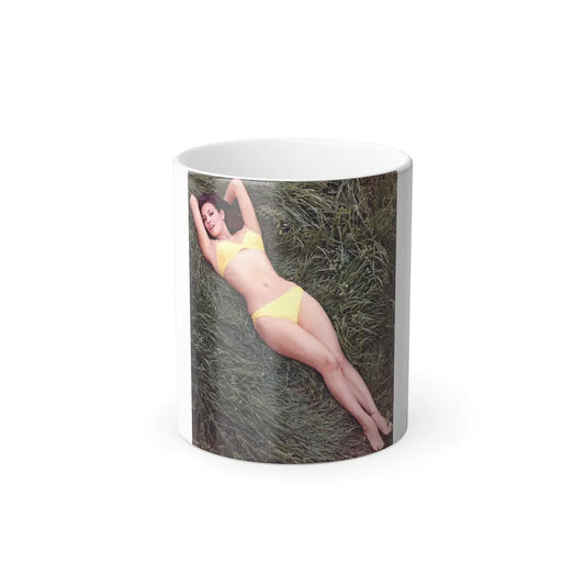 Raquel Welch #357 (Vintage Female Icons) Color Changing Mug 11oz-11oz-Go Mug Yourself