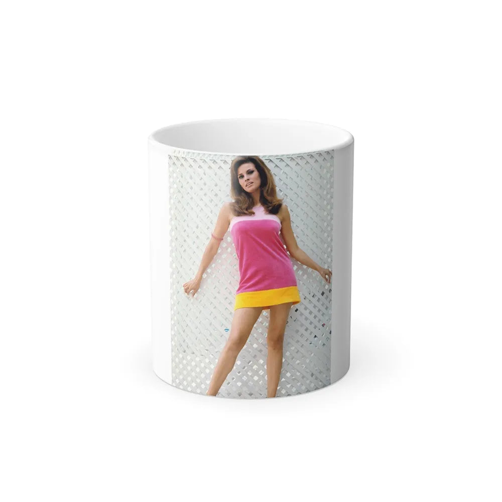 Raquel Welch #361 (Vintage Female Icons) Color Changing Mug 11oz-11oz-Go Mug Yourself