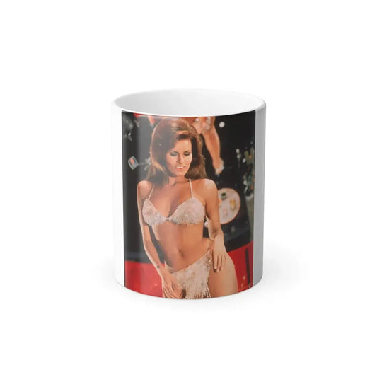 Raquel Welch #362 (Vintage Female Icon) Color Changing Mug 11oz 11oz - Go Mug Yourself
