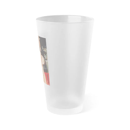 Raquel Welch #362 (Vintage Female Icon) Frosted Pint Glass 16oz-Go Mug Yourself