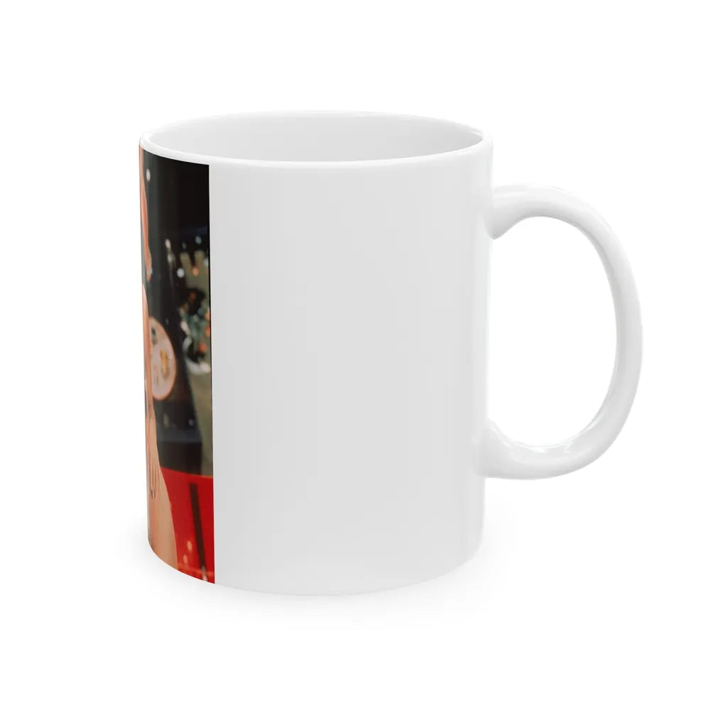 Raquel Welch #362 (Vintage Female Icon) White Coffee Mug-Go Mug Yourself