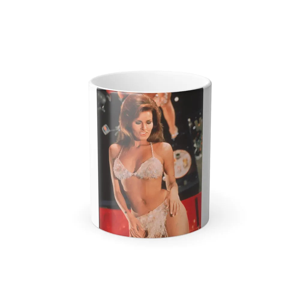 Raquel Welch #362 (Vintage Female Icons) Color Changing Mug 11oz-11oz-Go Mug Yourself