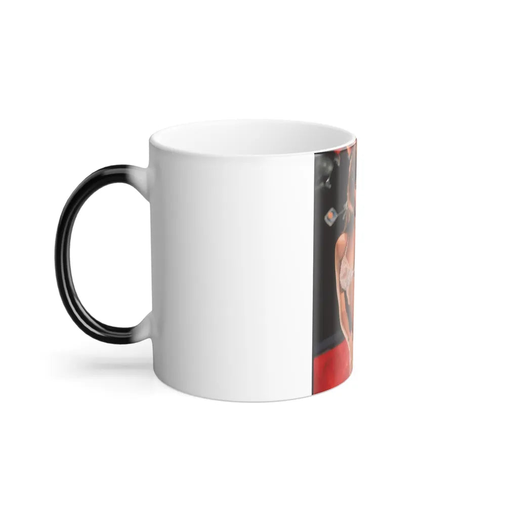 Raquel Welch #362 (Vintage Female Icons) Color Changing Mug 11oz-Go Mug Yourself