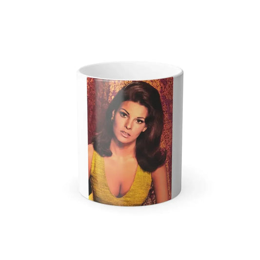 Raquel Welch #364 (Vintage Female Icon) Color Changing Mug 11oz 11oz - Go Mug Yourself