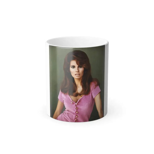 Raquel Welch #365 (Vintage Female Icon) Color Changing Mug 11oz 11oz - Go Mug Yourself