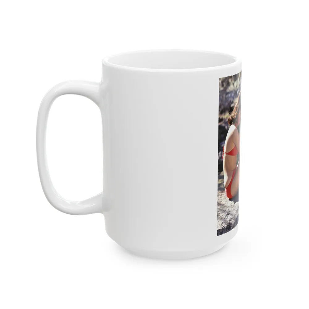 Raquel Welch #371 (Vintage Female Icon) White Coffee Mug-Go Mug Yourself