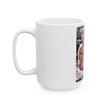 Raquel Welch #371 (Vintage Female Icon) White Coffee Mug-Go Mug Yourself