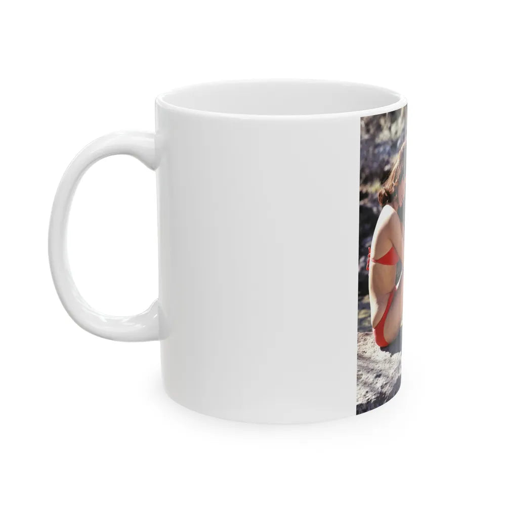 Raquel Welch #371 (Vintage Female Icon) White Coffee Mug-Go Mug Yourself