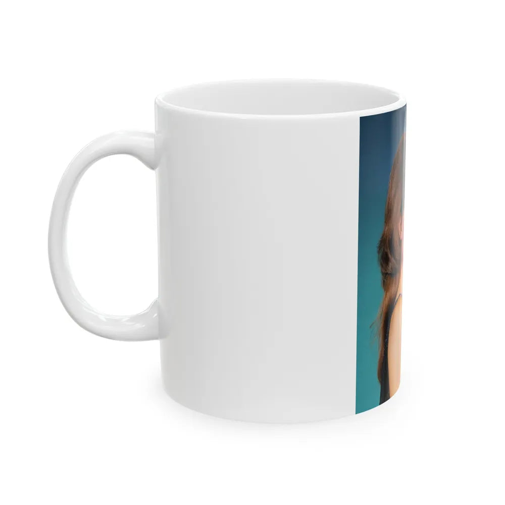 Raquel Welch #374 (Vintage Female Icon) White Coffee Mug-Go Mug Yourself