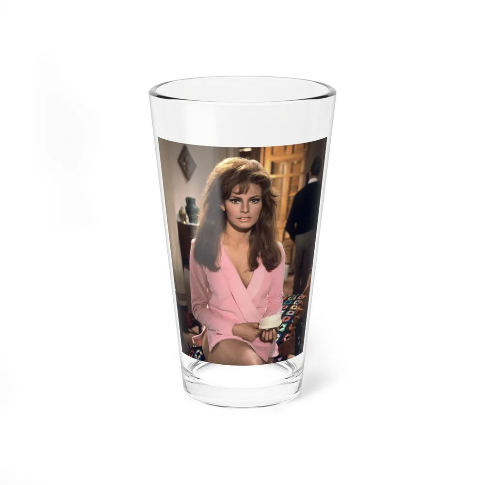 Raquel Welch #376 (Vintage Female Icon) Pint Glass 16oz-16oz-Go Mug Yourself