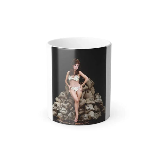 Raquel Welch #378 (Vintage Female Icon) Color Changing Mug 11oz 11oz - Go Mug Yourself