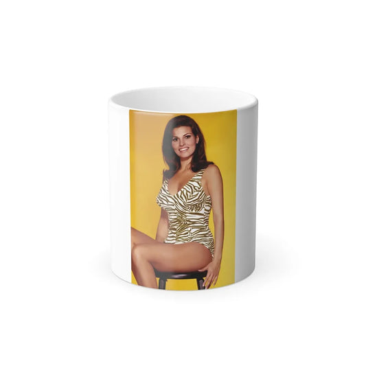 Raquel Welch #380 (Vintage Female Icons) Color Changing Mug 11oz-11oz-Go Mug Yourself