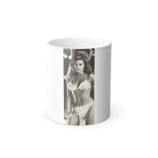 Raquel Welch #384 (Vintage Female Icon) Color Changing Mug 11oz 11oz - Go Mug Yourself