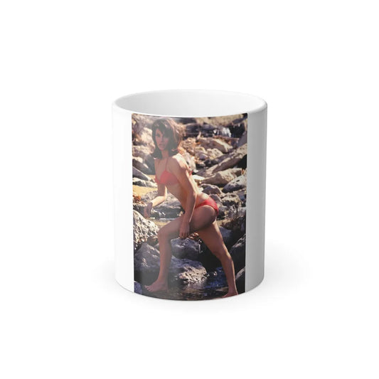 Raquel Welch #385 (Vintage Female Icons) Color Changing Mug 11oz-11oz-Go Mug Yourself