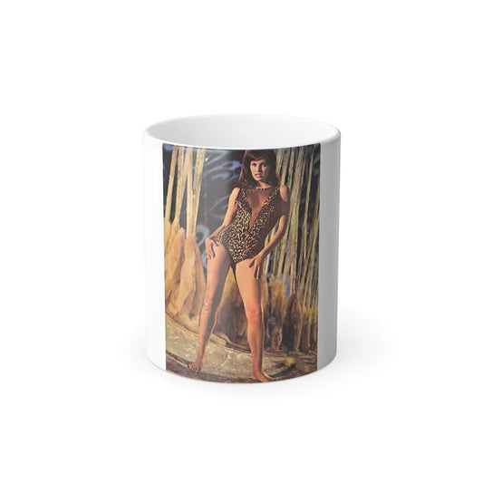 Raquel Welch #386 (Vintage Female Icons) Color Changing Mug 11oz-11oz-Go Mug Yourself