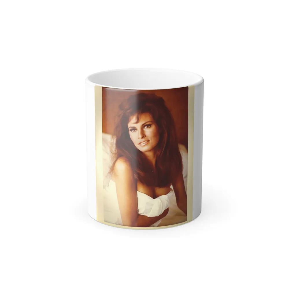 Raquel Welch #389 (Vintage Female Icons) Color Changing Mug 11oz-11oz-Go Mug Yourself