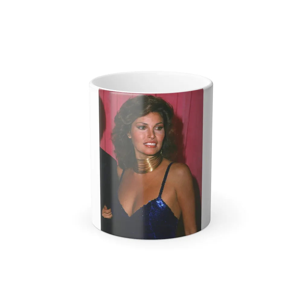 Raquel Welch #390 (Vintage Female Icons) Color Changing Mug 11oz-11oz-Go Mug Yourself