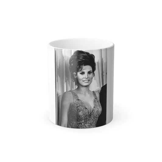 Raquel Welch #403 (Vintage Female Icons) Color Changing Mug 11oz-11oz-Go Mug Yourself