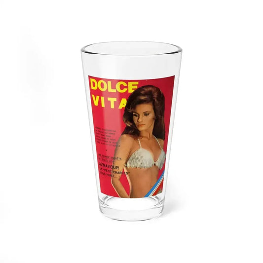 Raquel Welch #405 - Mag. Cover (Vintage Female Icon) Pint Glass 16oz 16oz - Go Mug Yourself