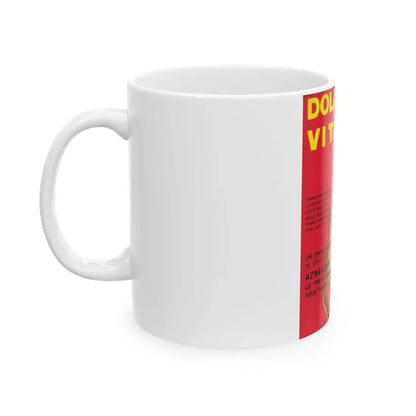 Raquel Welch #405 - Mag. Cover (Vintage Female Icon) White Coffee Mug - Go Mug Yourself