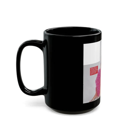 Raquel Welch #406 - Mag. Cover (Vintage Female Icon) Black Coffee Mug - Go Mug Yourself