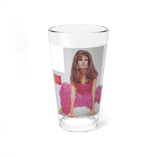 Raquel Welch #406 - Mag. Cover (Vintage Female Icon) Pint Glass 16oz 16oz - Go Mug Yourself