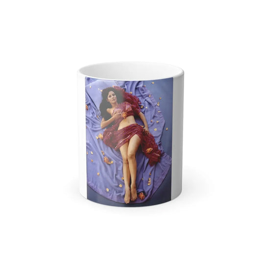 Raquel Welch #408 (Vintage Female Icons) Color Changing Mug 11oz-11oz-Go Mug Yourself