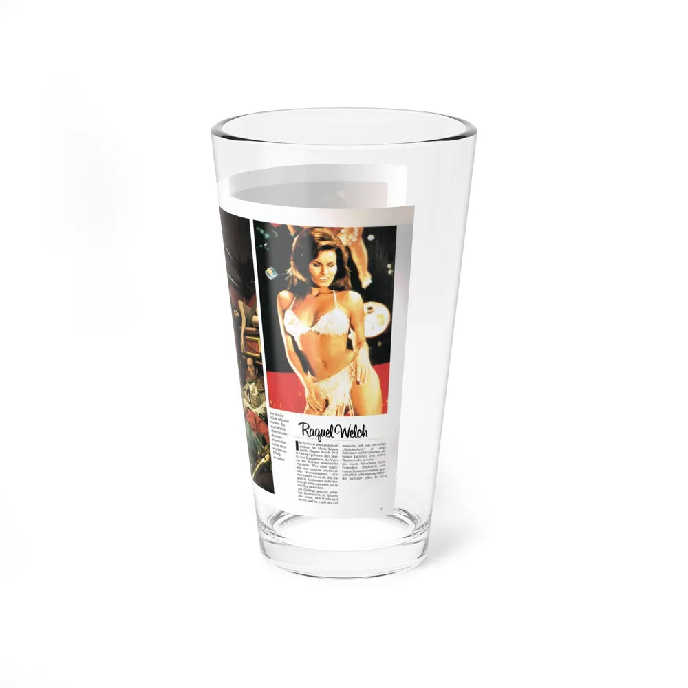 Raquel Welch #411 (Vintage Female Icon) Pint Glass 16oz-Go Mug Yourself