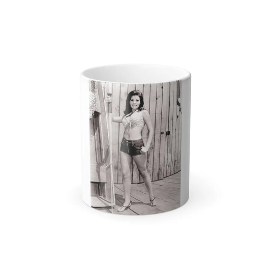 Raquel Welch #413 (Vintage Female Icons) Color Changing Mug 11oz-11oz-Go Mug Yourself