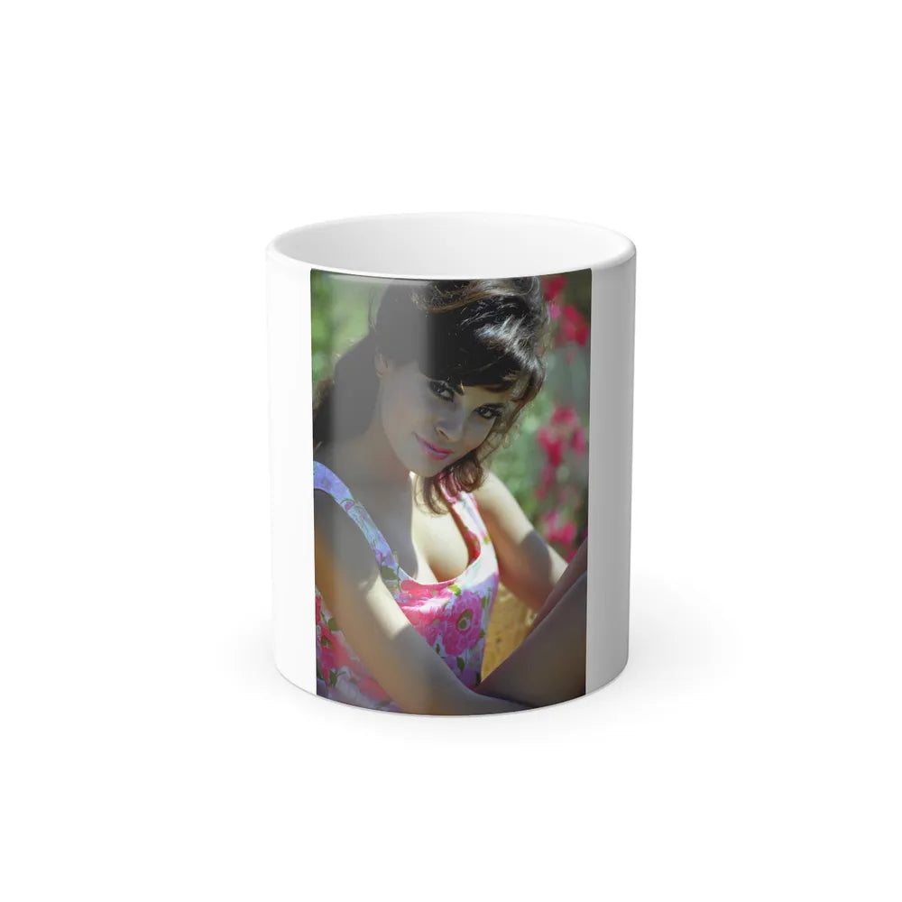 Raquel Welch #415 (Vintage Female Icons) Color Changing Mug 11oz-11oz-Go Mug Yourself