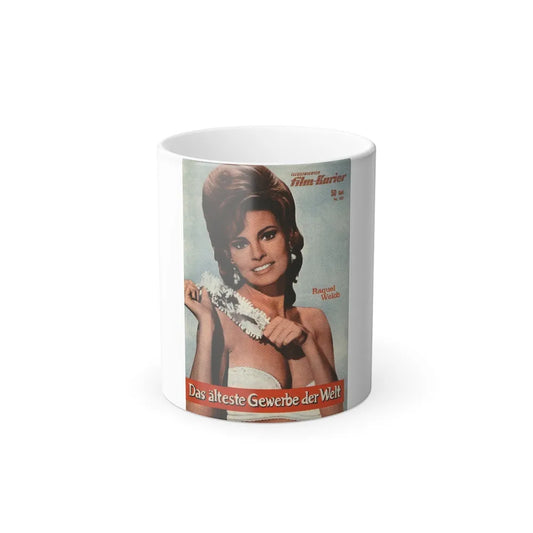 Raquel Welch #416 (Vintage Female Icons) Color Changing Mug 11oz-11oz-Go Mug Yourself