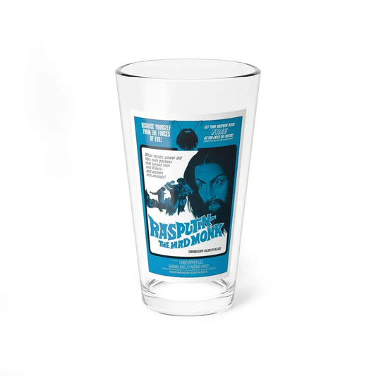 RASPUTIN THE MAD MONK 1966 Movie Poster - Pint Glass 16oz 16oz - Go Mug Yourself