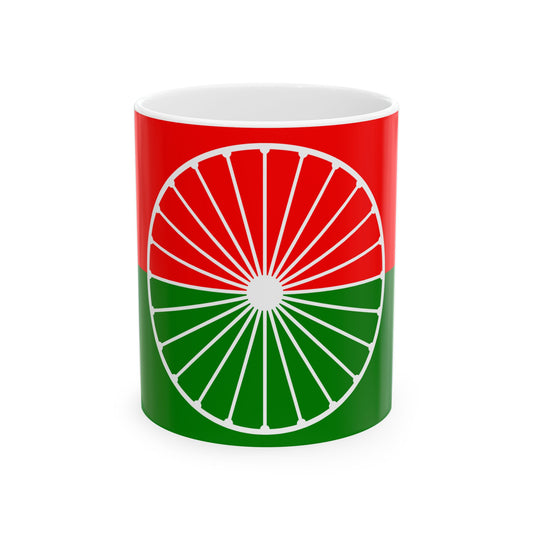Rastriya Janata Dal Nepal symbol (Nepal) White Coffee Mug-11oz-Go Mug Yourself