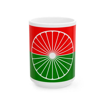 Rastriya Janata Dal Nepal symbol (Nepal) White Coffee Mug 15oz - Go Mug Yourself