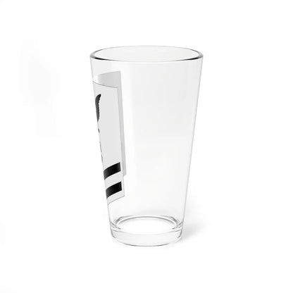 Rate insignia of a United States Navy boatswains mate second class summer (United States) (Military Rank) Pint Glass 16oz - Go Mug Yourself