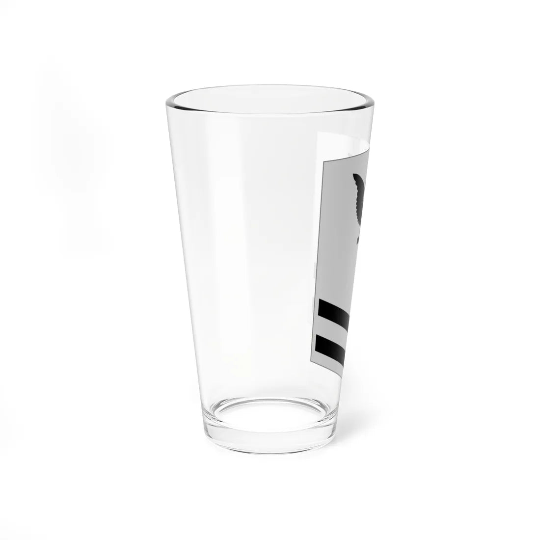 Rate insignia of a United States Navy petty officer second class summer whites (United States) (Military Rank) Pint Glass 16oz - Go Mug Yourself