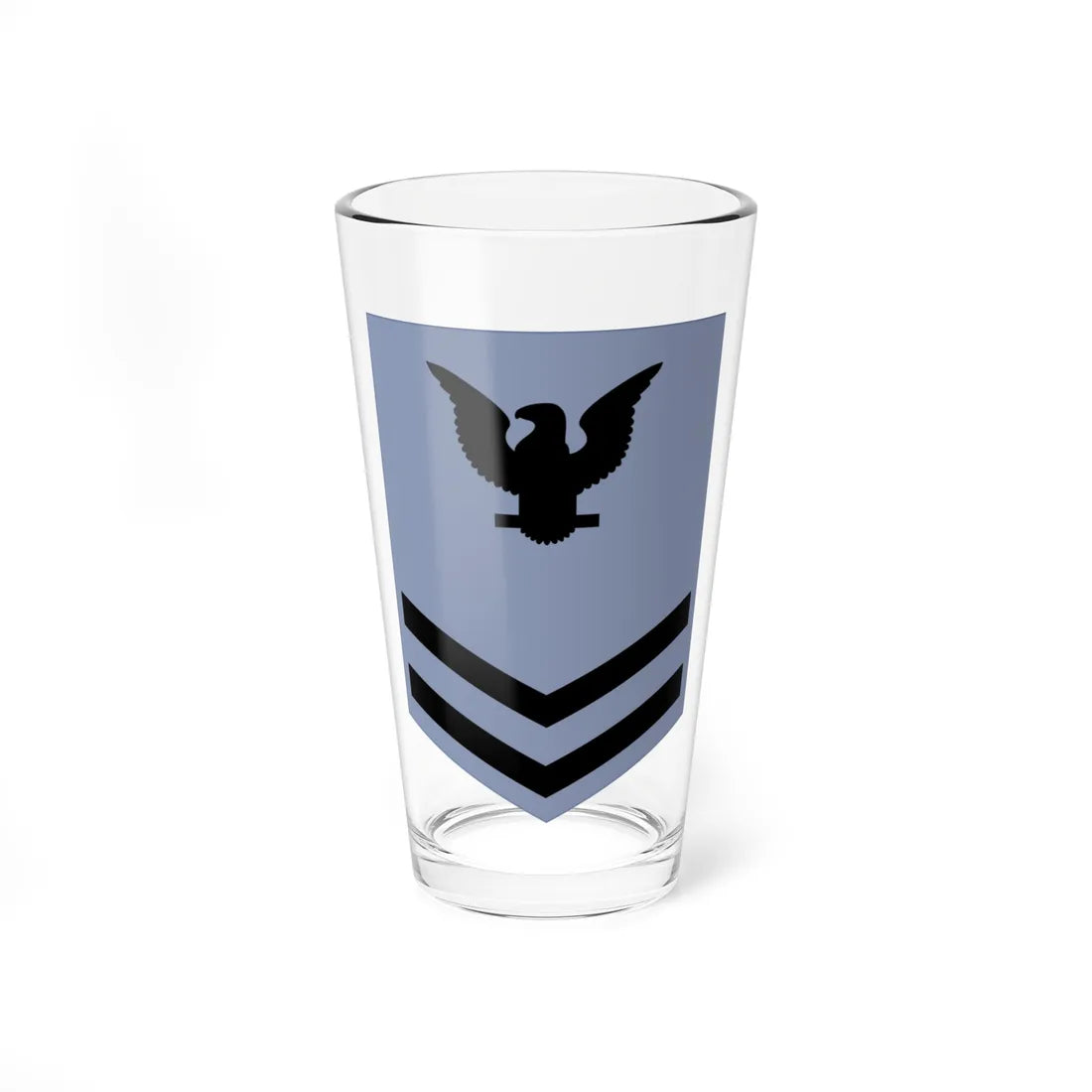 Rate insignia of a United States Navy petty officer second class utilities (United States) (Military Rank) Pint Glass 16oz 16oz - Go Mug Yourself