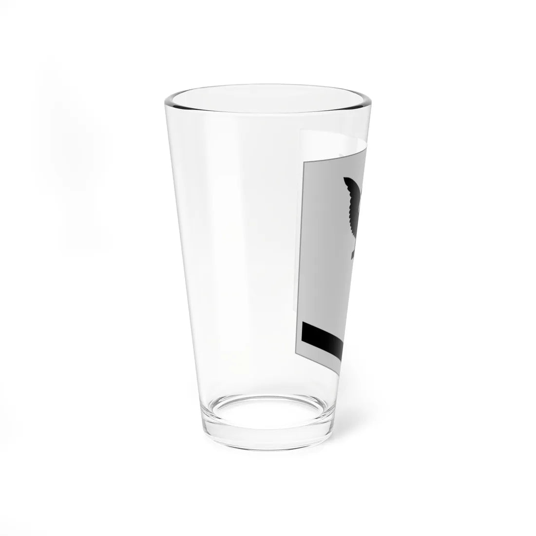 Rate insignia of a United States Navy petty officer third class summer whites (United States) (Military Rank) Pint Glass 16oz - Go Mug Yourself