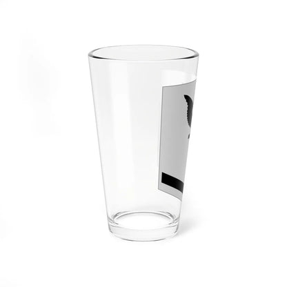 Rate insignia of a United States Navy petty officer third class summer whites (United States) (Military Rank) Pint Glass 16oz - Go Mug Yourself