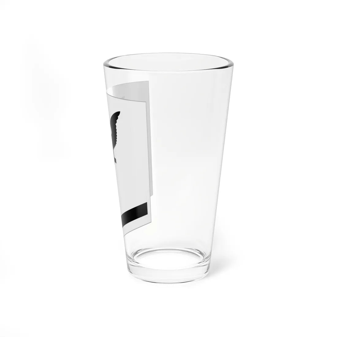 Rate insignia of a United States Navy petty officer third class summer whites (United States) (Military Rank) Pint Glass 16oz - Go Mug Yourself