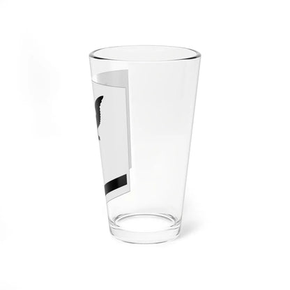 Rate insignia of a United States Navy petty officer third class summer whites (United States) (Military Rank) Pint Glass 16oz - Go Mug Yourself