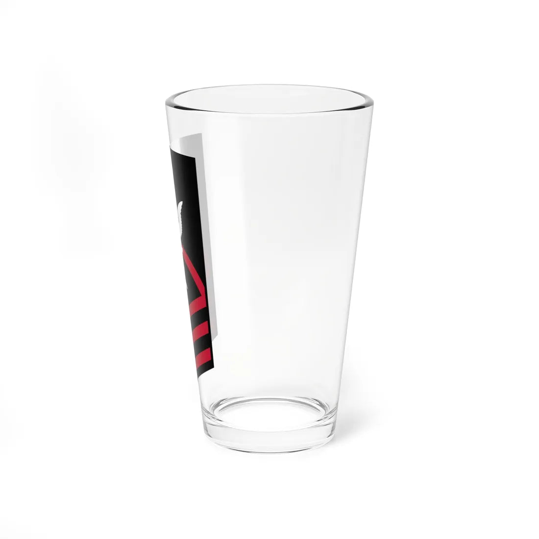 Rating insignia of a United States Navy command senior chief petty officer red (United States) (Military Rank) Pint Glass 16oz - Go Mug Yourself