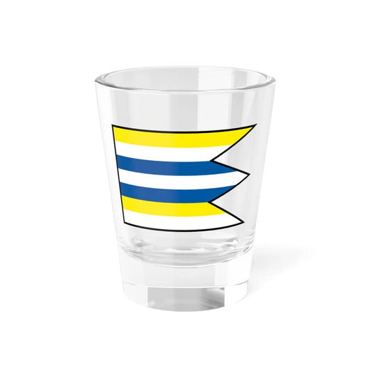 Ratkovce Hlohovec Flag (Slovakia) Shot Glass 1.5oz 1.5oz - Go Mug Yourself