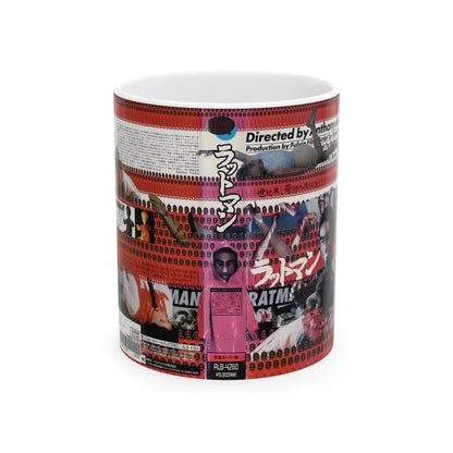 RATMAN (VHS COVER) - White Coffee Mug 11oz - Go Mug Yourself