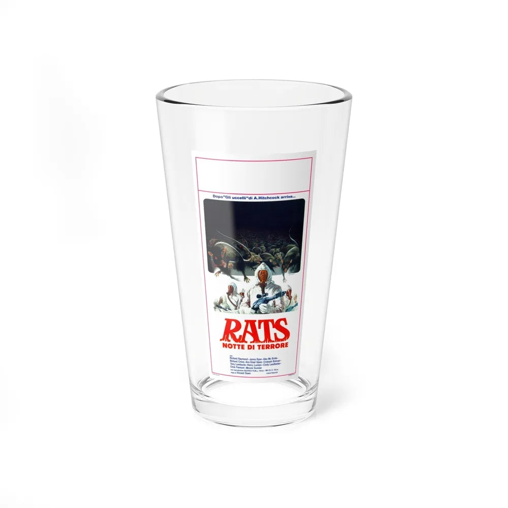 RATS NIGHT OF TERROR 1984 Movie Poster - Pint Glass 16oz-16oz-Go Mug Yourself