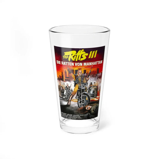 RATS NIGHT OF TERROR (GERMAN) 1984 Movie Poster - Pint Glass 16oz-16oz-Go Mug Yourself