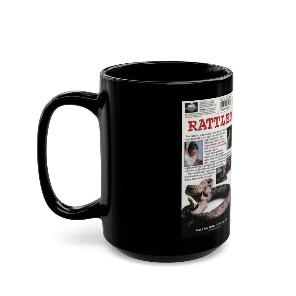 RATTLED (VHS COVER) - Black Coffee Mug-Go Mug Yourself